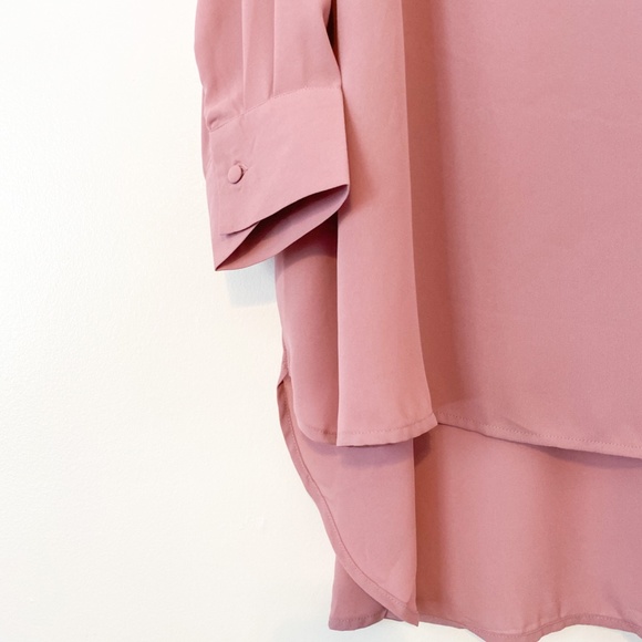 Melissa McCarthy Seven7 Hi Lo Beaded Blouse - Picture 4 of 5